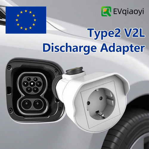 Adaptateur déchargeur V2L Type 2 – 16A 3,5kW – Prise EU – Compatible BYD, MG, Renault, Jaecoo - SPCHARGE