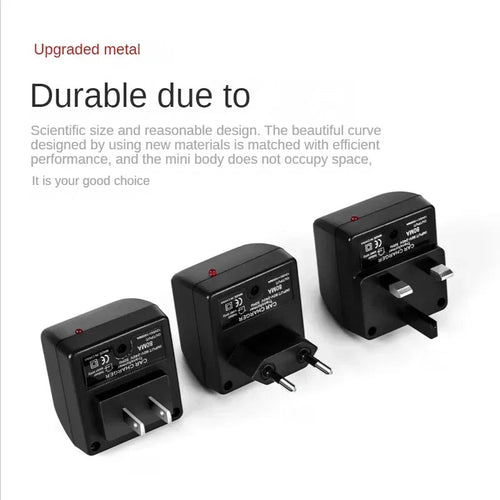 Adaptateur secteur 220V CA vers 12V CC – Prise allume-cigare – Prise EU – Pour appareils de voiture - SPCHARGE