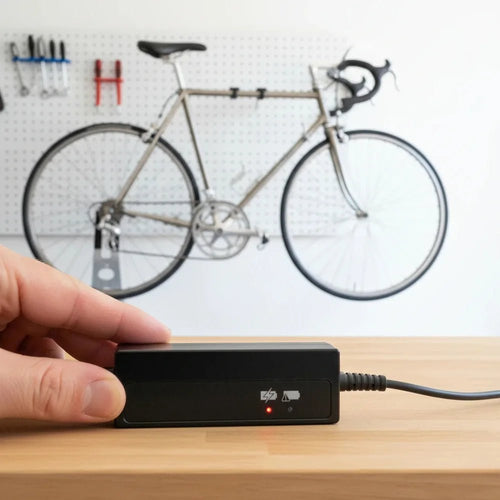 Câble chargeur pour batterie vélo électrique Di2 – Connecteur DN110, adaptateur secteur intégré, BCR2 - SPCHARGE